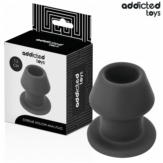 ADDICTED TOYS - PLUG ANAL CREUX EXTRÊME TAILLE S 7,5 CM by ADDICTED TOYS