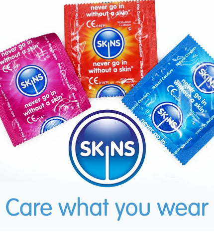 SKINS - PACK DE 8 PRÉSERVATIFS PREMIUM ASSORTIS by SKINS