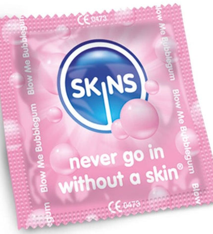 SKINS - PACK DE 8 PRÉSERVATIFS PREMIUM BUBBLEGUM by SKINS