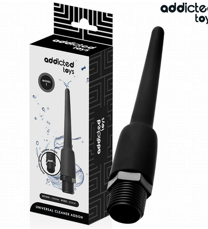 ADDICTED TOYS - NETTOYANT ANAL AVEC ADAPTATEUR UNIVERSEL MODÈLE 1 by ADDICTED TOYS