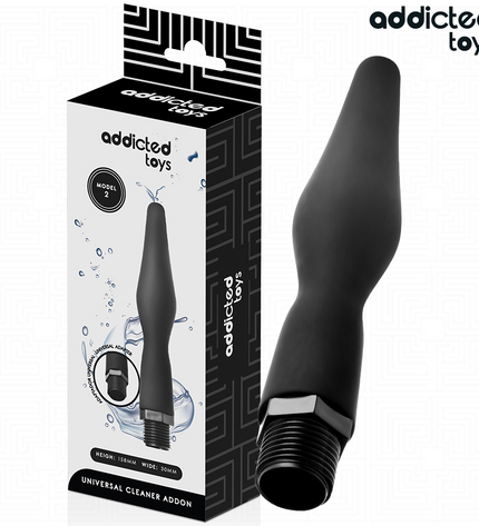 ADDICTED TOYS - NETTOYEUR ANAL AVEC ADAPTATEUR UNIVERSEL MODÈLE 2 by ADDICTED TOYS