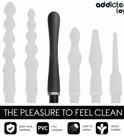ADDICTED TOYS - NETTOYEUR ANAL AVEC ADAPTATEUR UNIVERSEL MODÈLE 4 by ADDICTED TOYS