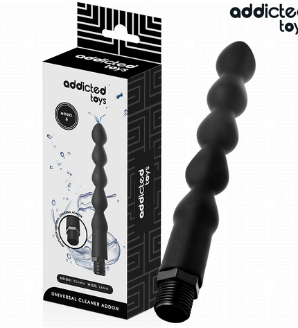 ADDICTED TOYS - NETTOYEUR ANAL AVEC ADAPTATEUR UNIVERSEL MODÈLE 6 by ADDICTED TOYS