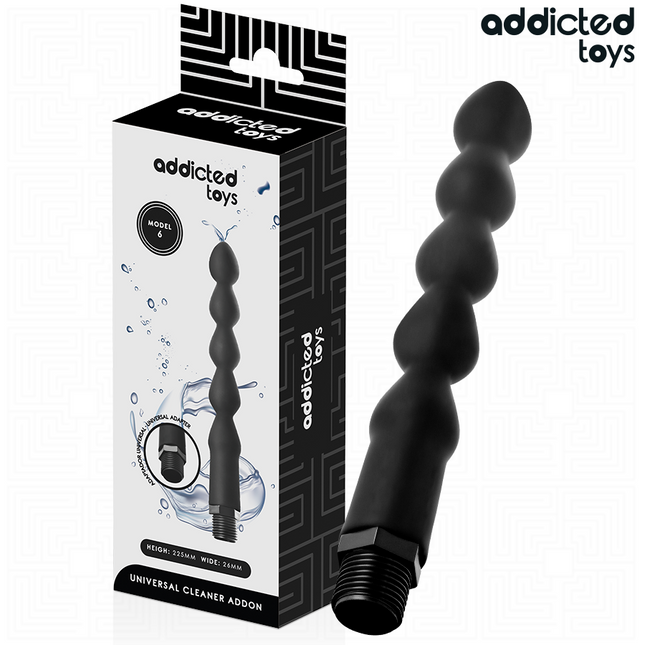 ADDICTED TOYS - NETTOYEUR ANAL AVEC ADAPTATEUR UNIVERSEL MODÈLE 6 by ADDICTED TOYS
