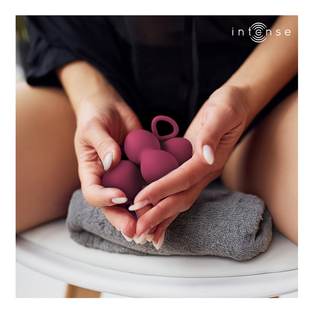 INTENSE - KIT CHARLI KEGEL BALL BOURGOGNE by INTENSE HEALTH KEGEL