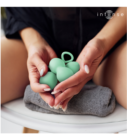 INTENSE - KIT DE BOULES DE KEGEL CHARLI VERT CLAIR by INTENSE HEALTH KEGEL