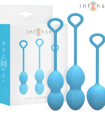 INTENSE - CHARLI KEGEL BALL KIT BLEU by INTENSE HEALTH KEGEL