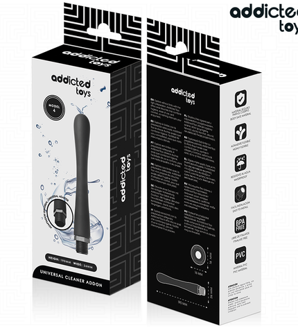 ADDICTED TOYS - NETTOYEUR ANAL AVEC ADAPTATEUR UNIVERSEL MODÈLE 4 by ADDICTED TOYS