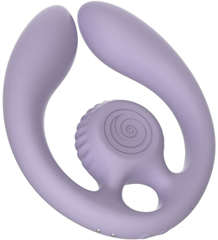 SNAIL VIBE - GIZI DUO STIMULATEUR POUR COUPLES TÉLÉCOMMANDE LILAS by SNAIL VIBE