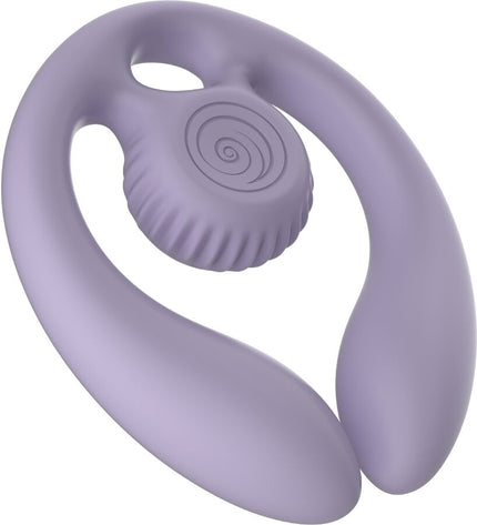 SNAIL VIBE - GIZI DUO STIMULATEUR POUR COUPLES TÉLÉCOMMANDE LILAS by SNAIL VIBE