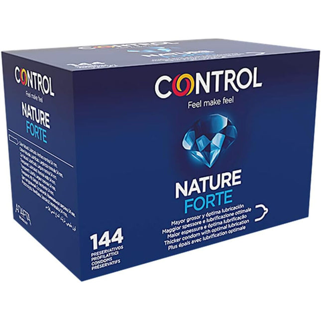 CONTROL - PRÉSERVATIFS NATURE FORTE 144 UNITÉS - Concombre Boutique