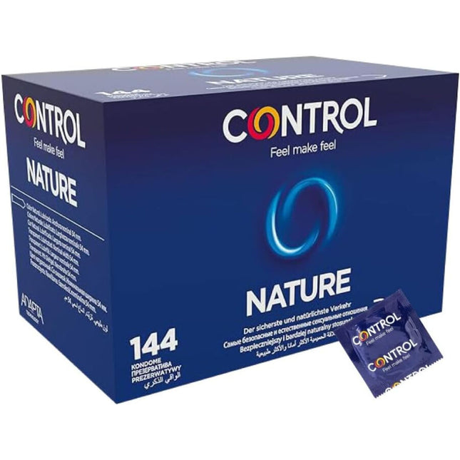 CONTROL - PRÉSERVATIFS NATURE 144 UNITÉS - Concombre Boutique