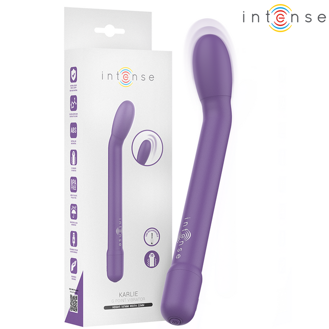 INTENSE - STIMULATEUR DE POINT G RECHARGEABLE KARLIE VIOLET by INTENSE HIGH TECH