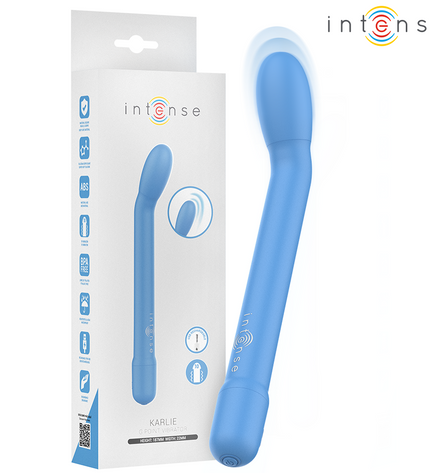 INTENSE - STIMULATEUR DE POINT G RECHARGEABLE KARLIE BLEU by INTENSE HIGH TECH
