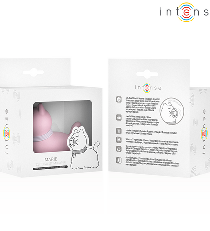 INTENSE - STIMULATEUR DE LANGUE EFFET PULSATION MARIE PINK by INTENSE FUN TOYS