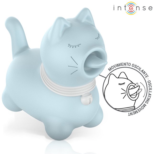 INTENSE - STIMULATEUR DUCHESSE AVEC LANGUE ROTATIVE 360º BLEU by INTENSE FUN TOYS