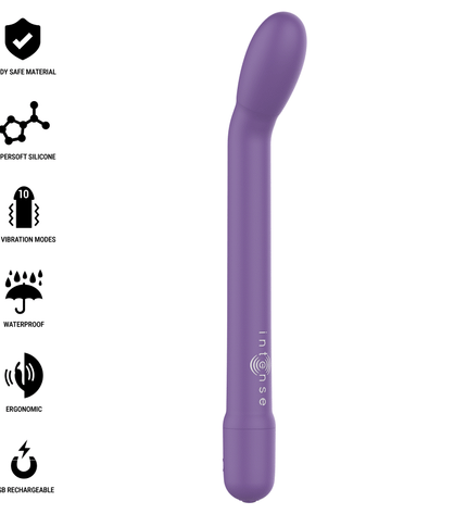 INTENSE - STIMULATEUR DE POINT G RECHARGEABLE KARLIE VIOLET by INTENSE HIGH TECH