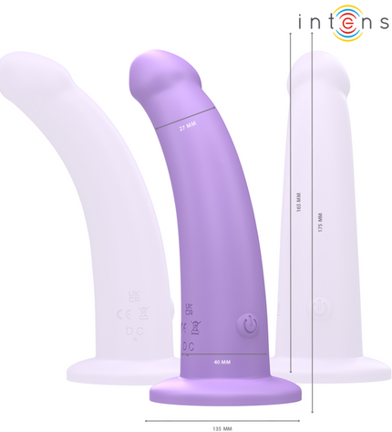 INTENSE - EDDIE VIBRATEUR 17,5 CM 10 VIBRATIONS VIOLET TÉLÉCOMMANDE by INTENSE REMOTE CONTROL