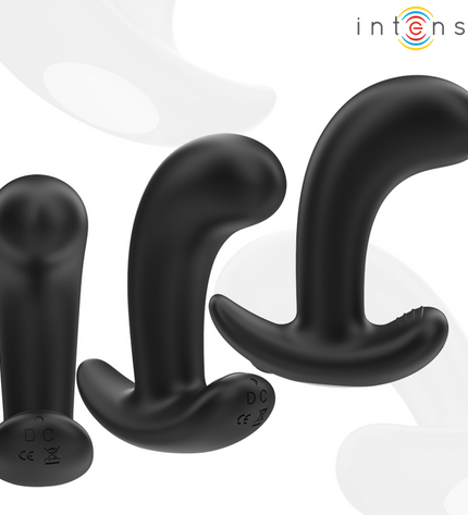 INTENSE - CHANDLER ANAL PLUG 10 VIBRATIONS NOIR TÉLÉCOMMANDE by INTENSE ANAL TOYS