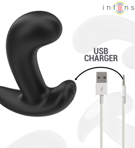 INTENSE - CHANDLER ANAL PLUG 10 VIBRATIONS NOIR TÉLÉCOMMANDE by INTENSE ANAL TOYS