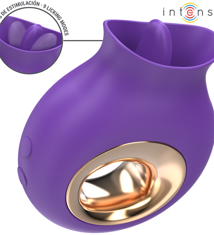 INTENSE - TULI STIMULATEUR CLITORIS 9 VIBRATIONS & 9 OSCILLATIONS VIOLET by INTENSE FUN TOYS