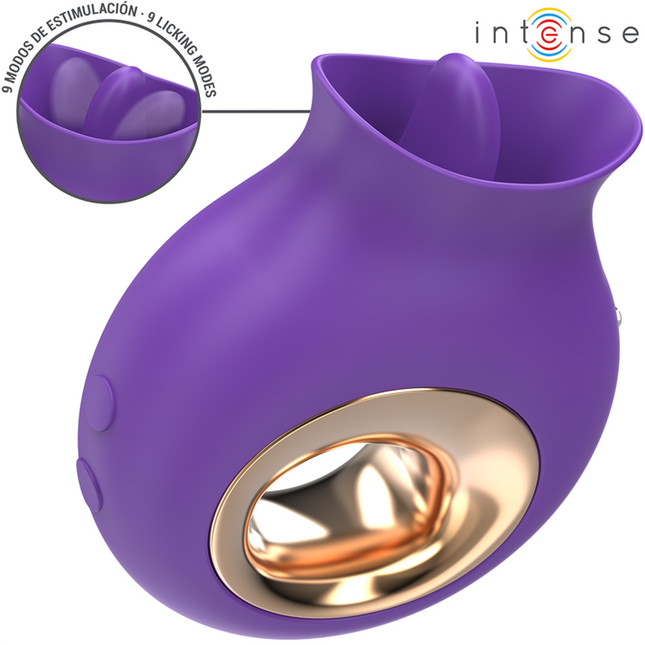 INTENSE - TULI STIMULATEUR CLITORIS 9 VIBRATIONS & 9 OSCILLATIONS VIOLET by INTENSE FUN TOYS