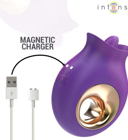 INTENSE - TULI STIMULATEUR CLITORIS 9 VIBRATIONS & 9 OSCILLATIONS VIOLET by INTENSE FUN TOYS