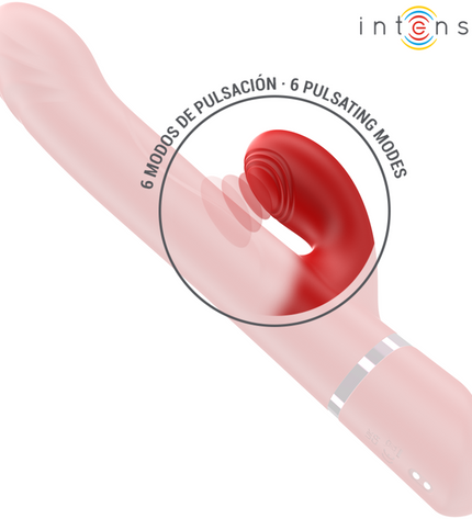 INTENSE - LELE VIBRATEUR MULTIFONCTION ROTATIF & OSCILLANT & STIMULANT ROUGE by INTENSE HIGH TECH