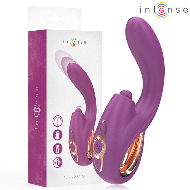INTENSE - LALI VIBRATEUR MULTIFONCTION POINT G TAPPING & THRUST & VIBRATION VIOLET by INTENSE HIGH TECH