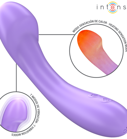 INTENSE - BECKY VIBRATEUR 19 CM CHAUFFANT 7 VIBRATIONS VIOLET by INTENSE HIGH TECH