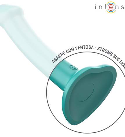 INTENSE - KATIE VIBRATEUR AVEC VENTOUSE 10 VIBRATIONS TÉLÉCOMMANDE BLEUE by INTENSE REMOTE CONTROL