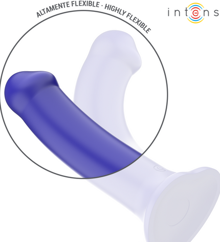 INTENSE - VICTORIA VIBRATEUR AVEC VENTOUSE 10 VIBRATIONS BLEU FONCÉ TÉLÉCOMMANDE by INTENSE REMOTE CONTROL