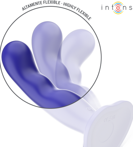 INTENSE - SHORTY VIBRATEUR AVEC VENTOUSE TÉLÉCOMMANDE BLEUE by INTENSE REMOTE CONTROL