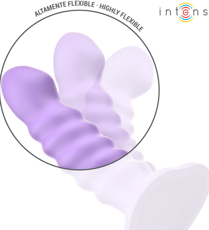 INTENSE - BRENDA VIBRATEUR TAILLE M DESIGN SPIRALE 10 VIBRATIONS VIOLET TÉLÉCOMMANDE by INTENSE REMOTE CONTROL