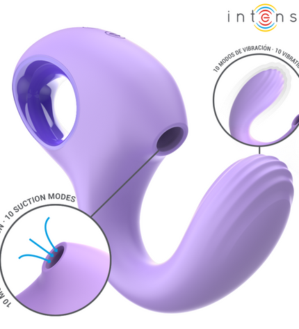 INTENSE - BAXTER VIBRATEUR & STIMULATEUR VIOLET by INTENSE HIGH TECH