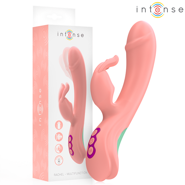 INTENSE - RACHEL VIBRATEUR RABBIT 5 VIBRATIONS ROSE by INTENSE HIGH TECH