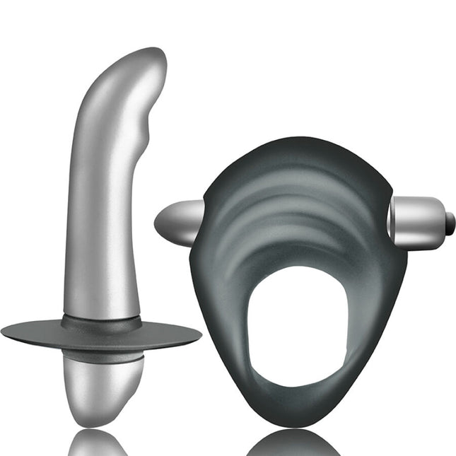 CLIMAXIMUM - KIT ENTICE ANNEAU PÉNITENTIAIRE + VIBRATEUR PROSTATIQUE DÉBUTANTS by CLIMAXIMUM