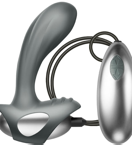 CLIMAXIMUM - KIT EXCITE ANNEAU PÉNITENTIAIRE + MASSEUR DE PROSTATE À FIL by CLIMAXIMUM