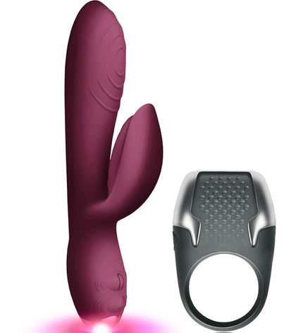 CLIMAXIMUM - LAMOUR KIT VIBRATEUR RABBIT + ANNEAU PÉNITENSIF À LED by CLIMAXIMUM