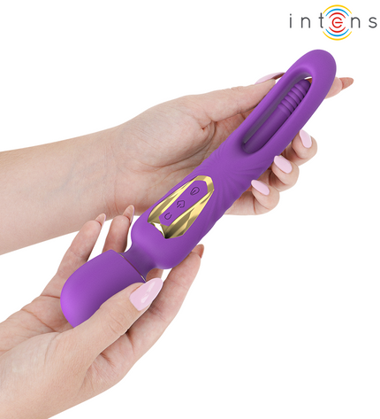 INTENSE - BAGUETTE VIBRANTE CHRISTY AVEC LANGUE QUI TOURNE by INTENSE HIGH TECH