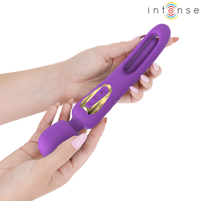 INTENSE - BAGUETTE VIBRANTE CHRISTY AVEC LANGUE QUI TOURNE by INTENSE HIGH TECH