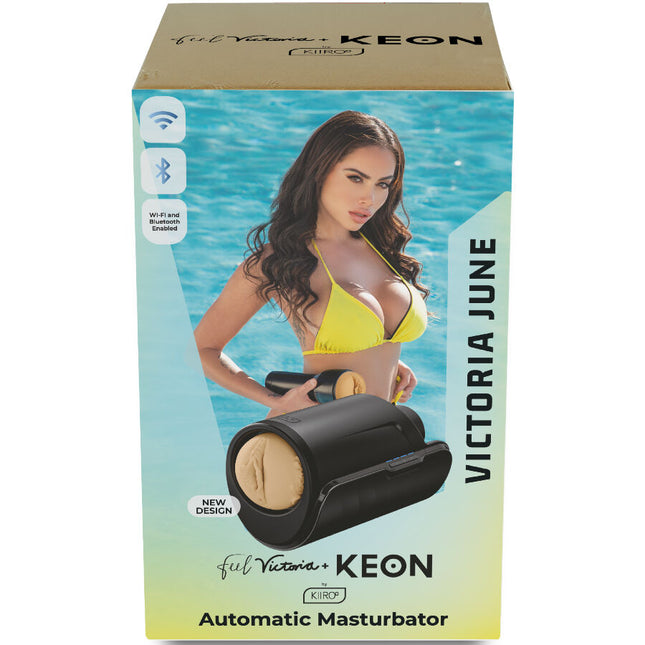 KIIROO - KEON WIFI COMBO VICTORIA JUNE MASTURBATEUR AUTOMATIQUE + FEEL STROKER by KIIROO