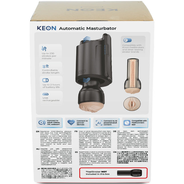KIIROO - MASTURBATEUR AUTOMATIQUE WIFI KEON by KIIROO