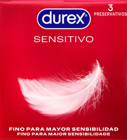 DUREX - PRÉSERVATIFS SENSITIVE 3 UNITÉS - Concombre Boutique
