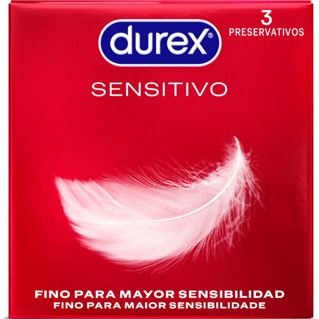 DUREX - PRÉSERVATIFS SENSITIVE 3 UNITÉS - Concombre Boutique