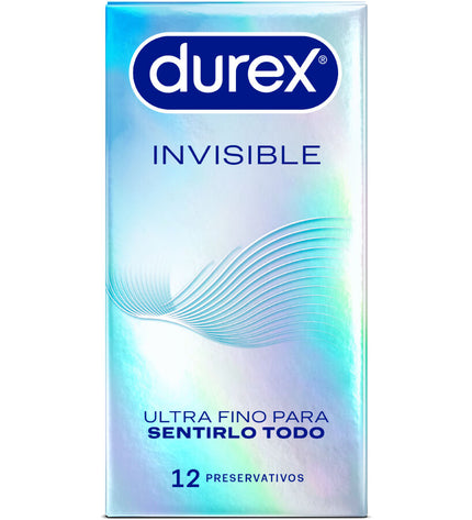 DUREX - PRÉSERVATIFS ULTRA FINS INVISIBLES 12 UNITÉS by DUREX CONDOMS