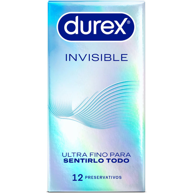 DUREX - PRÉSERVATIFS ULTRA FINS INVISIBLES 12 UNITÉS by DUREX CONDOMS
