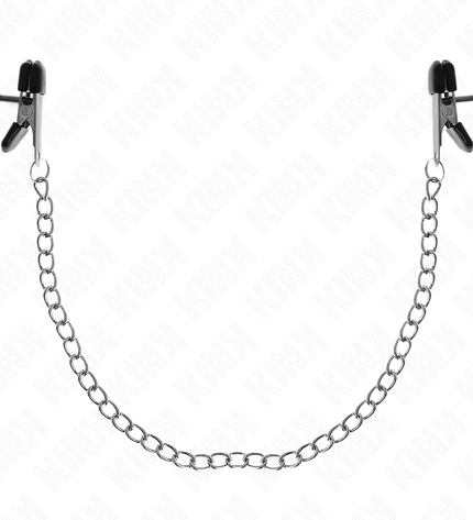KINK - PINCES À TAMELON CHAÎNE PLATE ARGENT 34 CM by KINK NIPPLE GRIP