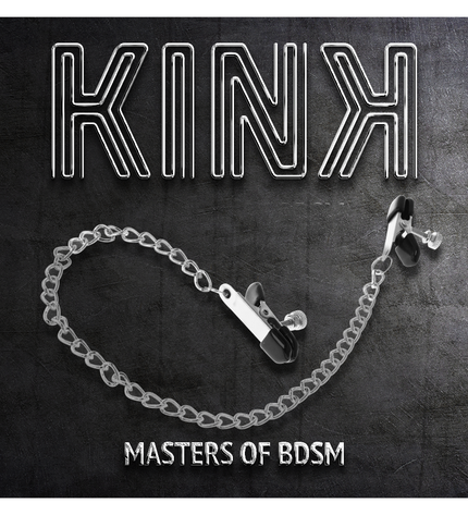 KINK - PINCES À TAMELON CHAÎNE PLATE ARGENT 34 CM by KINK NIPPLE GRIP
