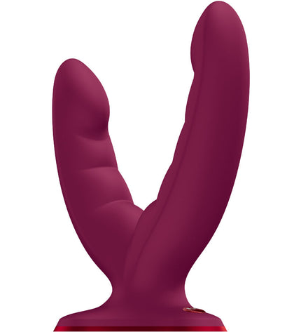 FUN FACTORY - RYDE DOUBLE GODEMICHET ROUGE VIN by FUN FACTORY